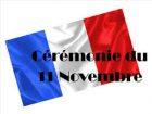Dimanche 12 novembre 2017 – Commémoration de l’Armistice